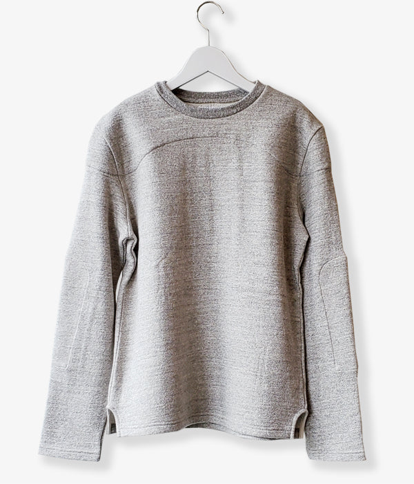 FUMIKA_UCHIDA/SUPPORT PAD SWEAT LONG-SLEEVE (TOPGREY)