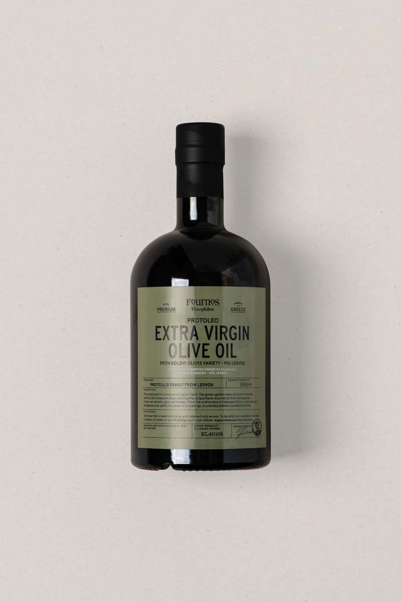 Protoleo Extra Virgin Olive Oil – PGI Lesvos | 500ml – Theophilos