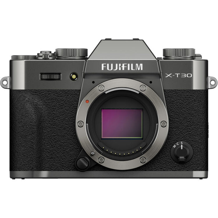 FUJIFILM X-T30 III Mirrorless Camera (Charcoal Silver) *OPEN BOX*