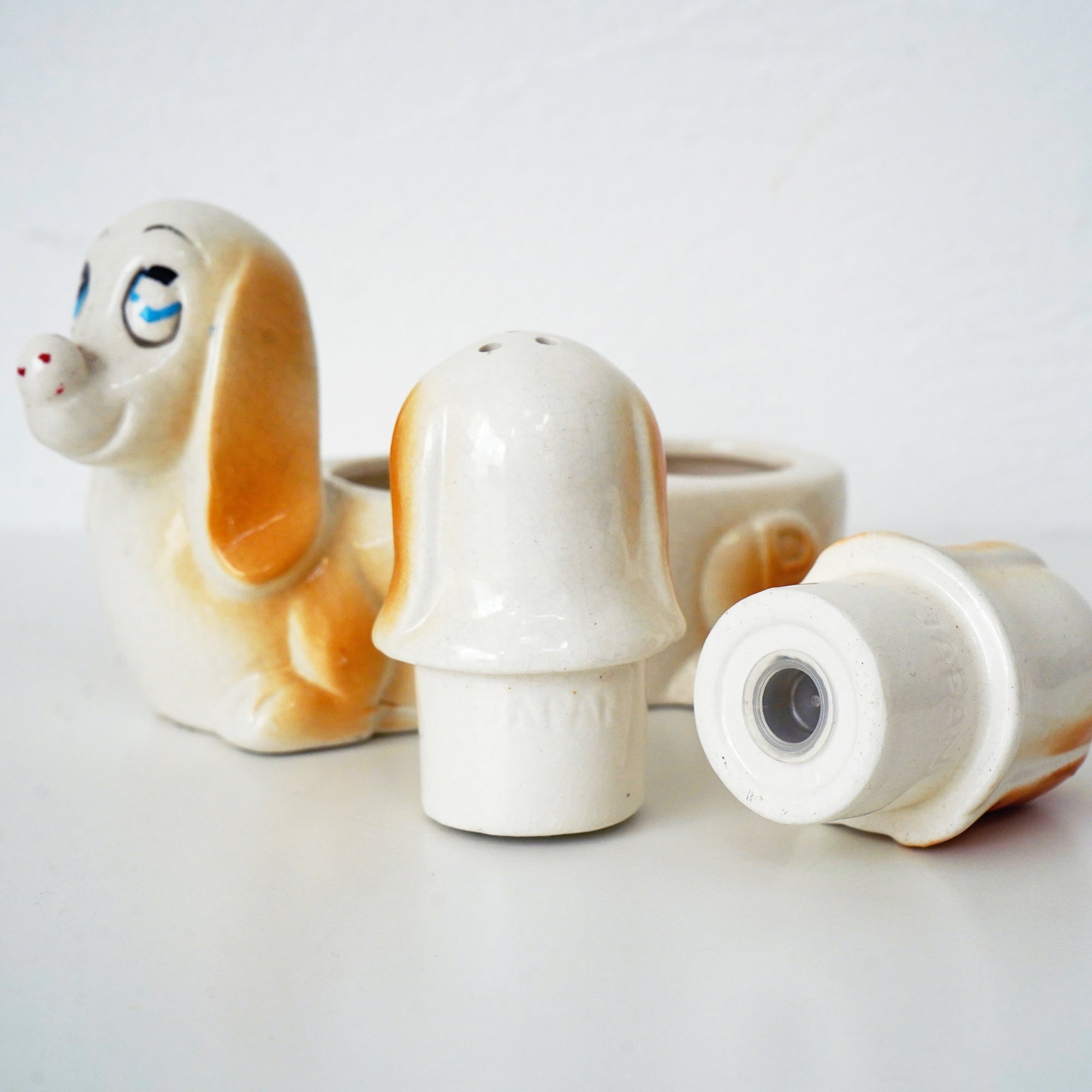 Vintage Dogs Salt & Pepper / ヴィンテージ ソルト＆ペッパーポット