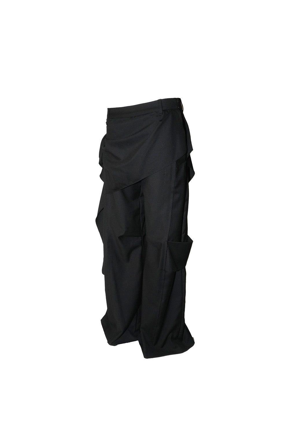 THEREDTHREAD / ザレッドスレッド】S drape tail pants