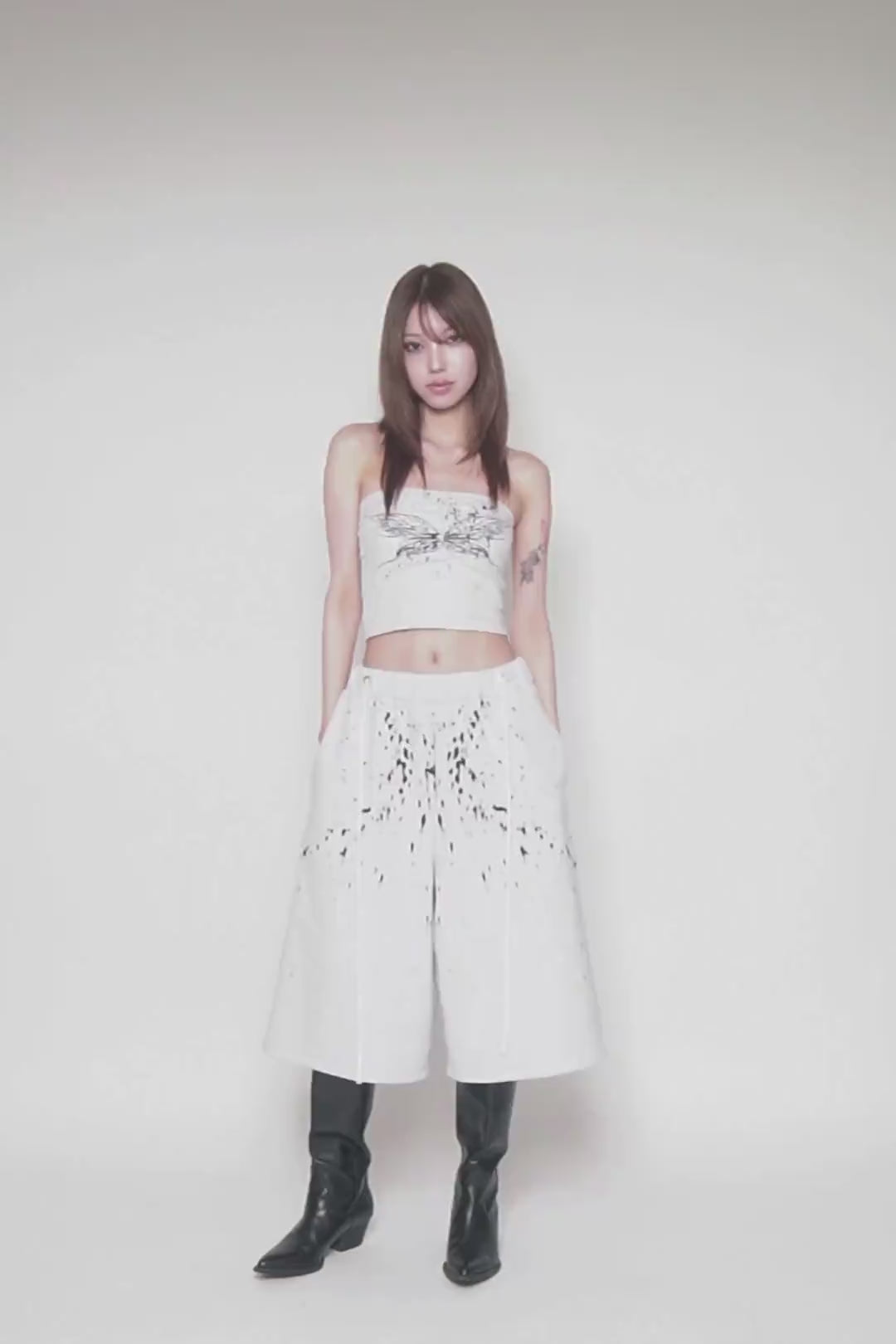 THEREDTHREAD】S butterfly pants