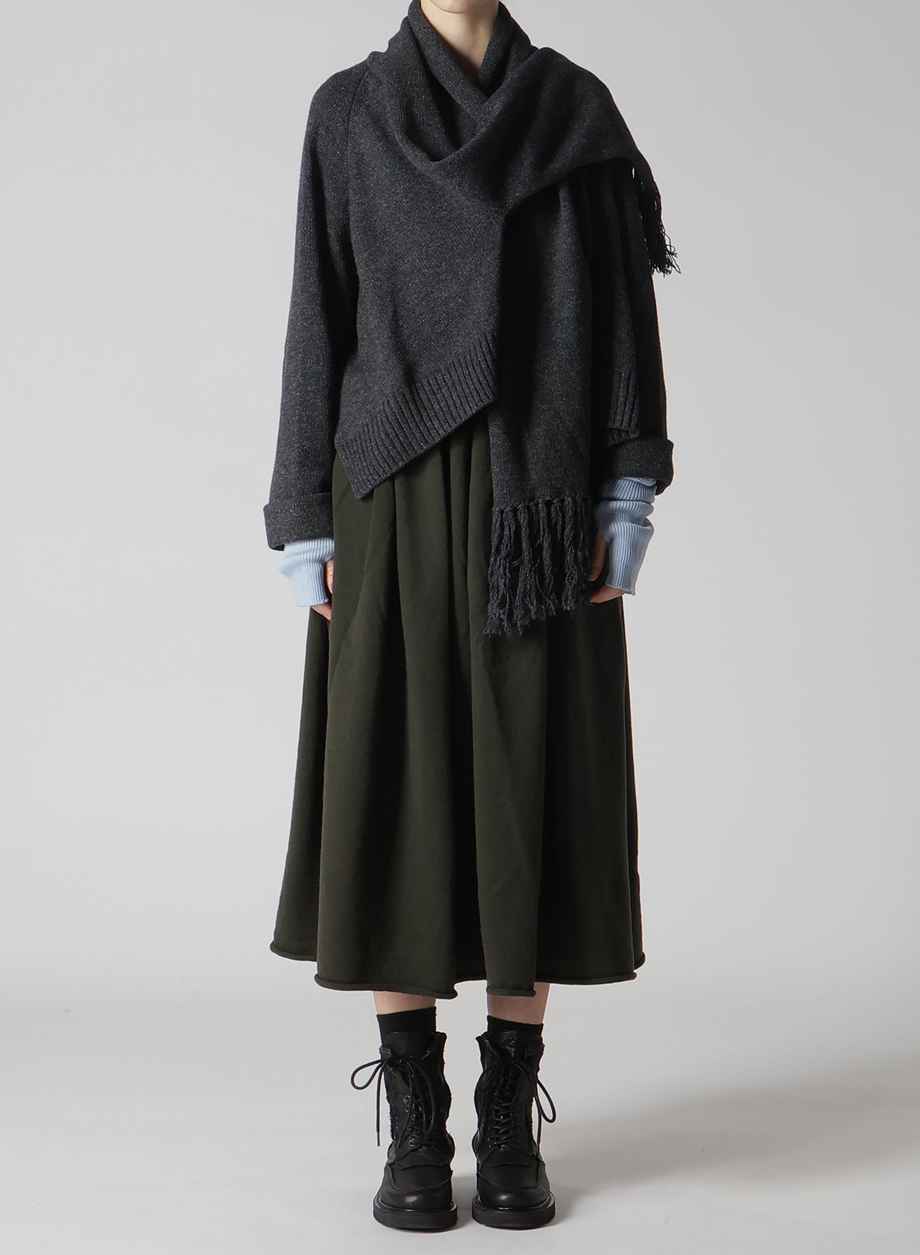 WOOL KNIT SKIRT – THE SHOP YOHJI YAMAMOTO