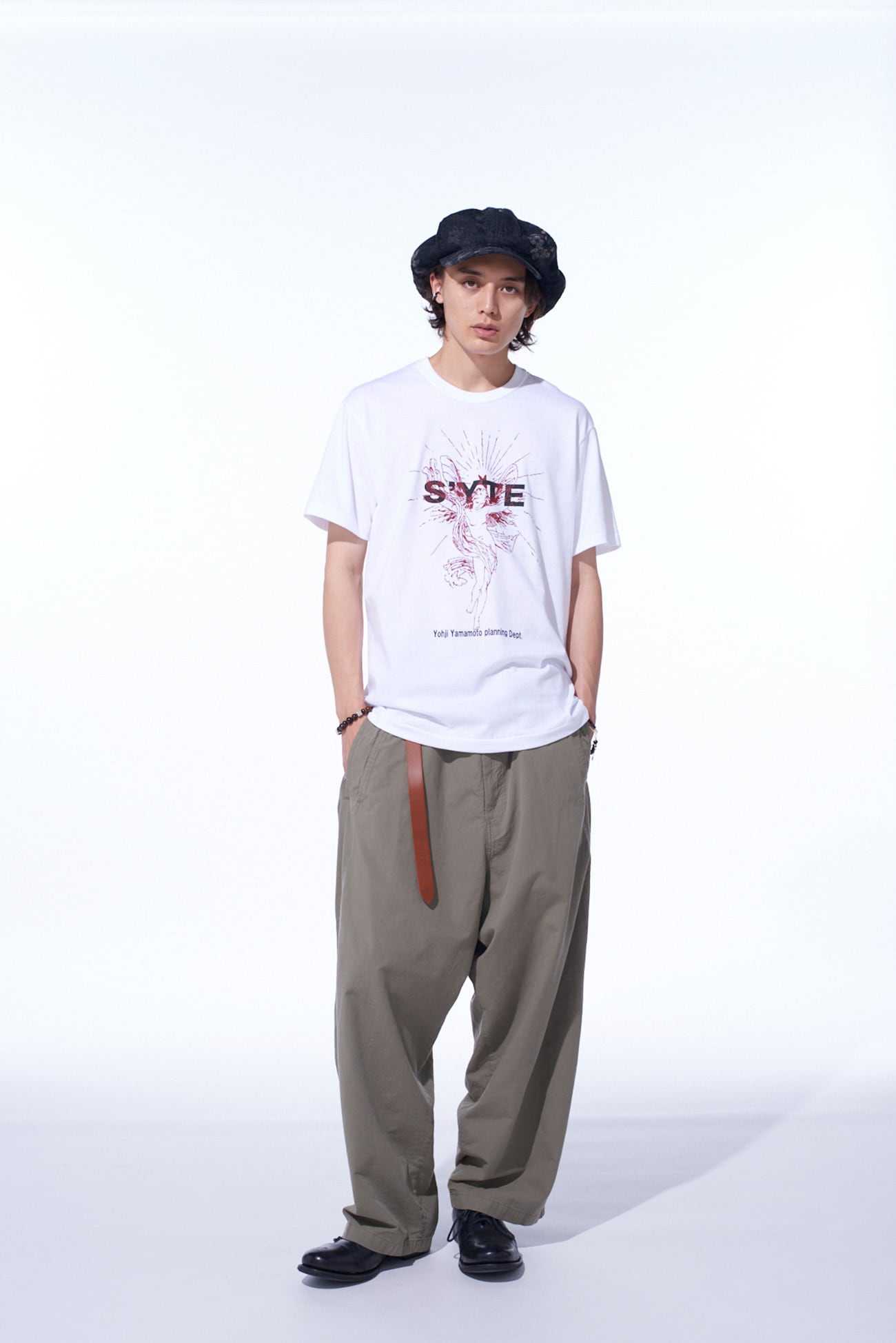 GRAPHIC T-SHIRT -ANGEL-(S White): S'YTE｜THE SHOP YOHJI YAMAMOTO