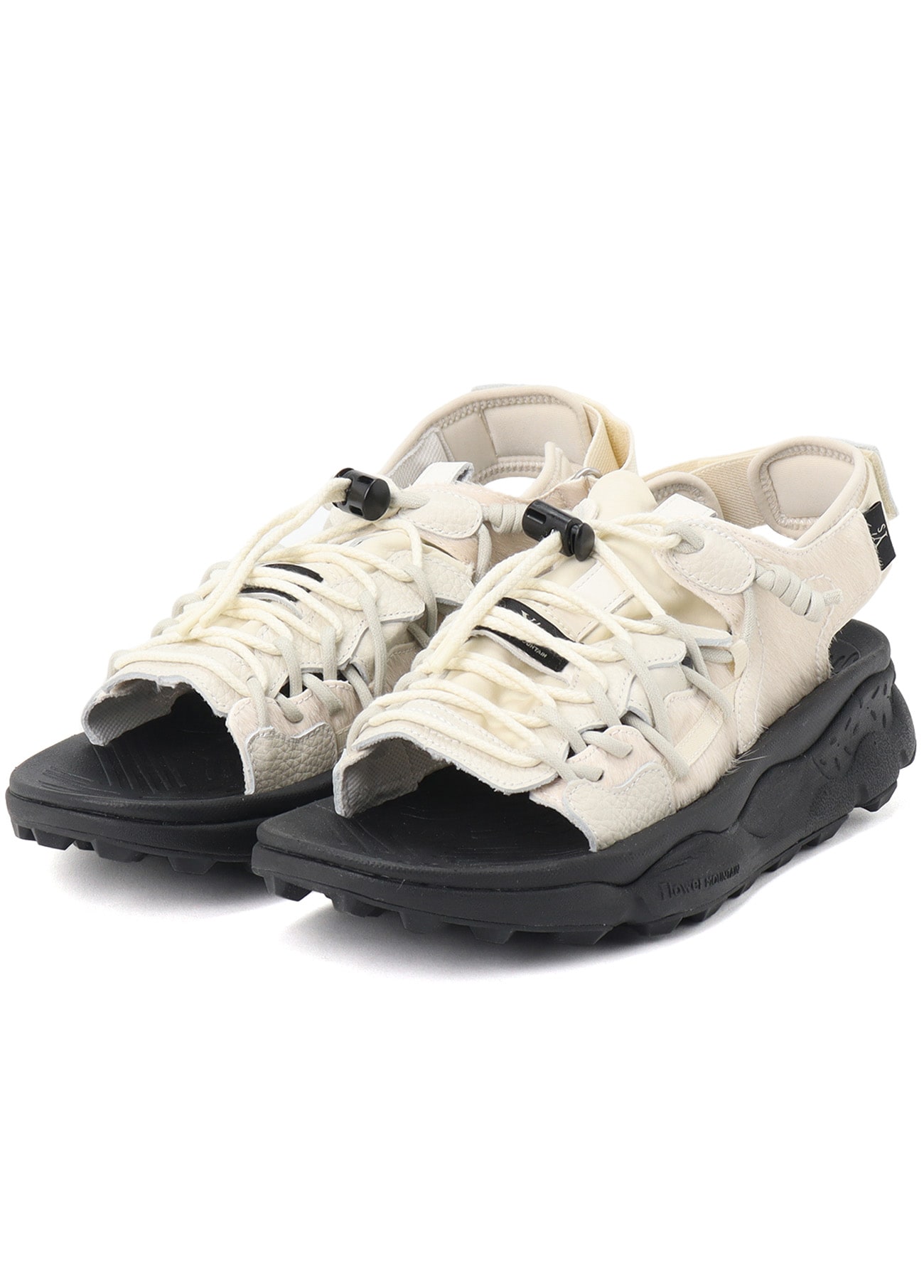 Y's × Flower MOUNTAIN PUMA PUNKU(23 Ivory): Y's｜THE SHOP YOHJI