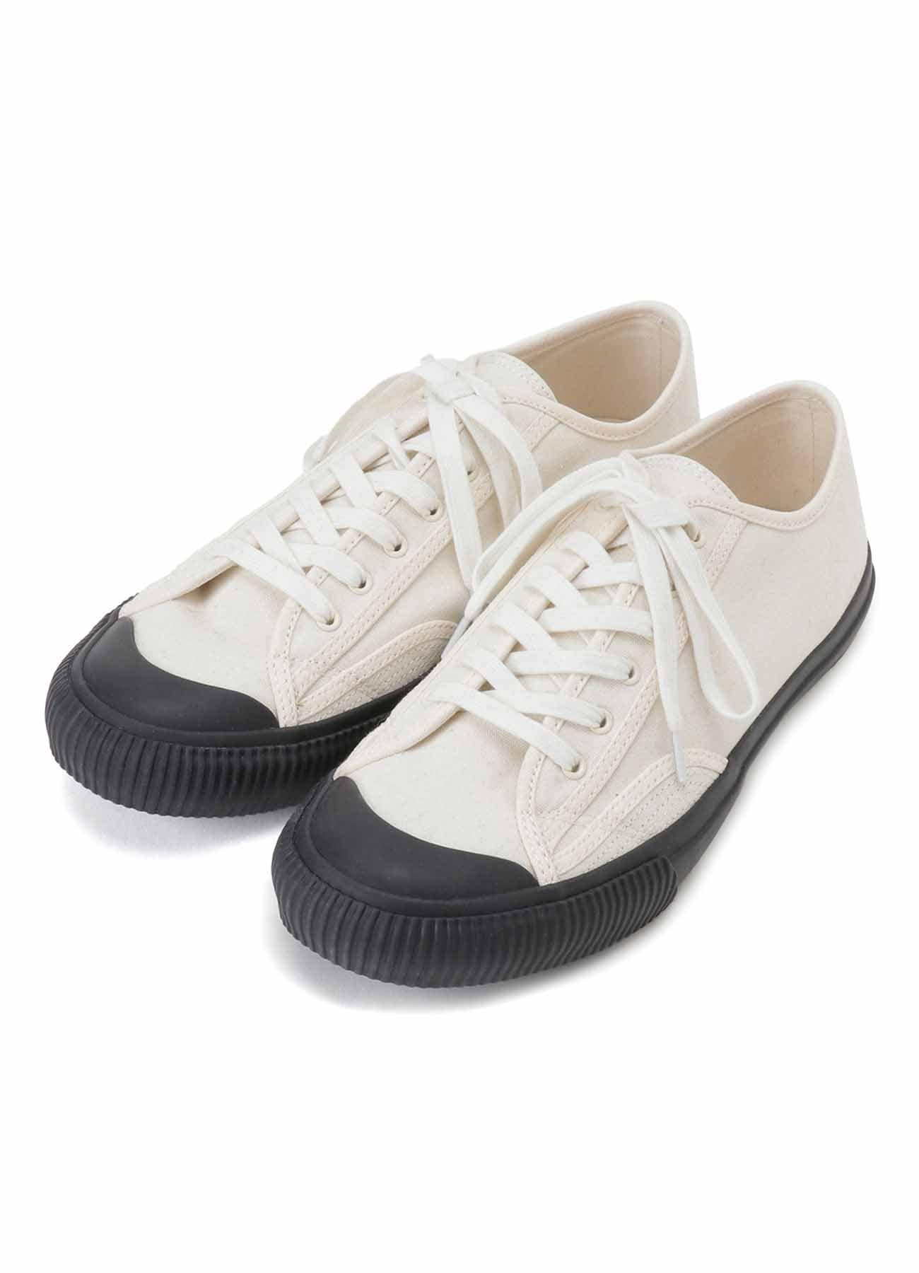 NO.9 CANVAS FLAT SNEAKERS(22.5 OFF WHITE): Vintage｜Special Price