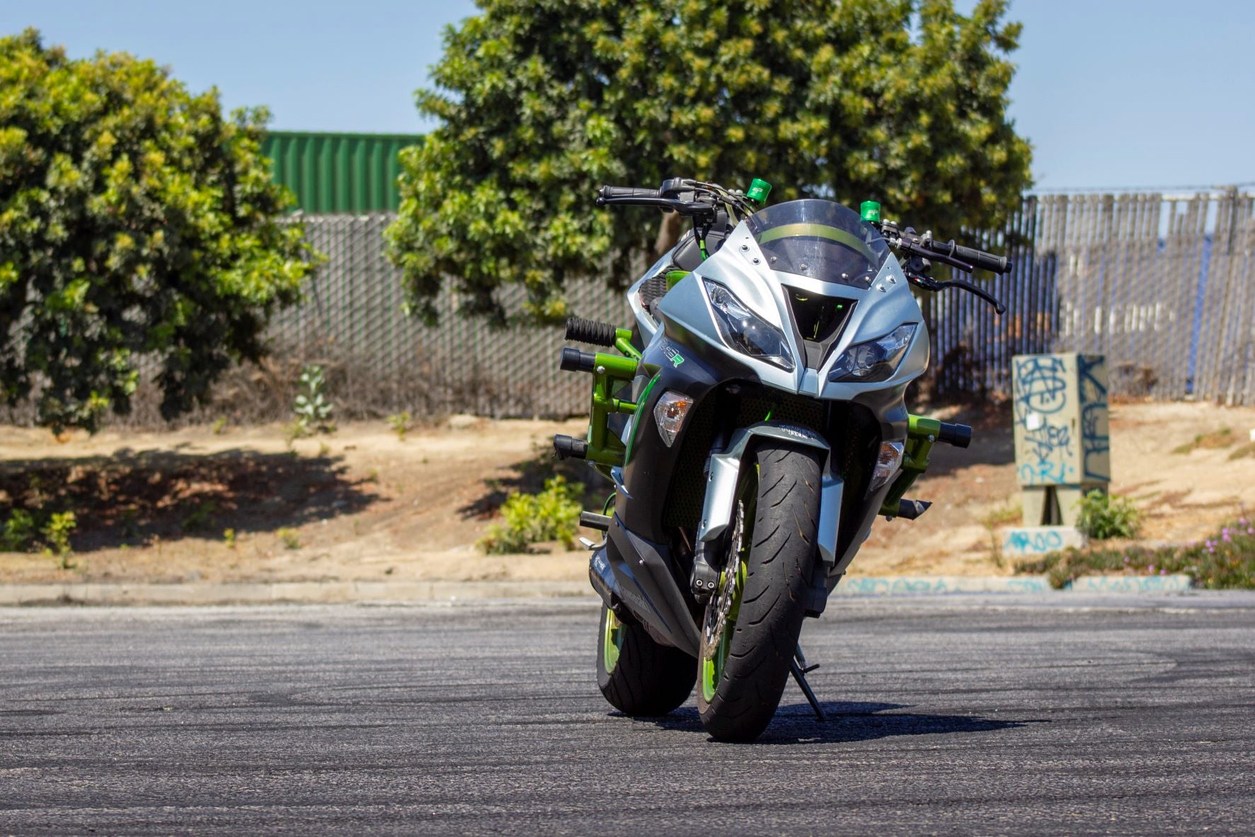 On Point 09-23 ZX6 Full Stunt Cage – The Sic Shop LLC