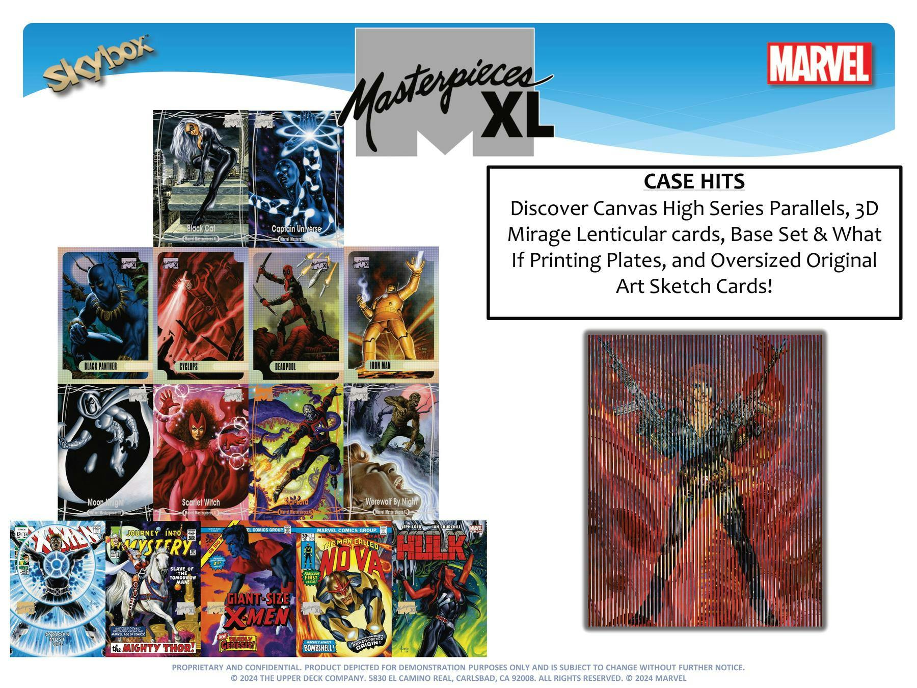 Upper Deck Marvel Masterpieces XL Trading Cards (ft. Joe Jusko