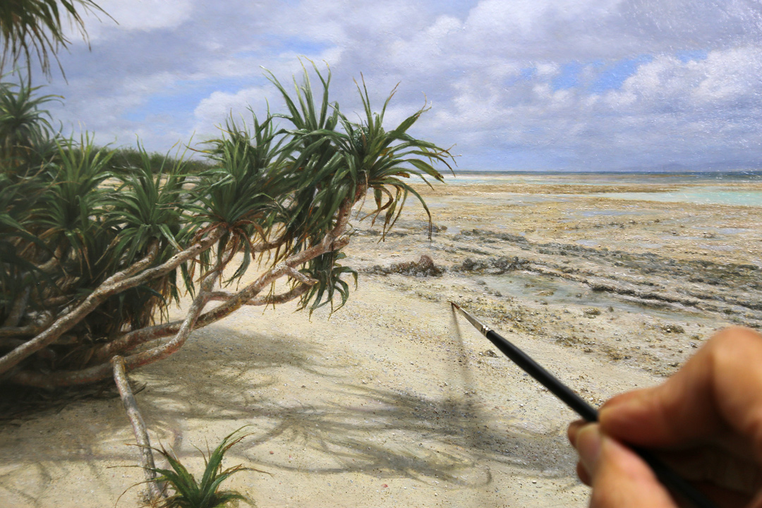 自然を克明に描く写実油彩画家「橋本直行」。 | Things（シングス