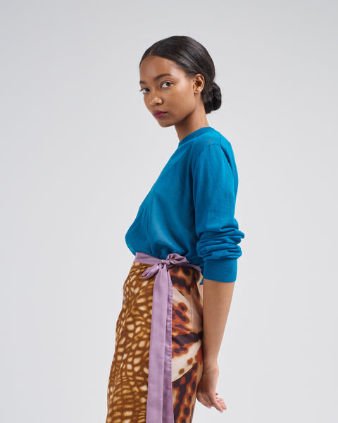 Dries Van Noten Tilly Sweater Petrol