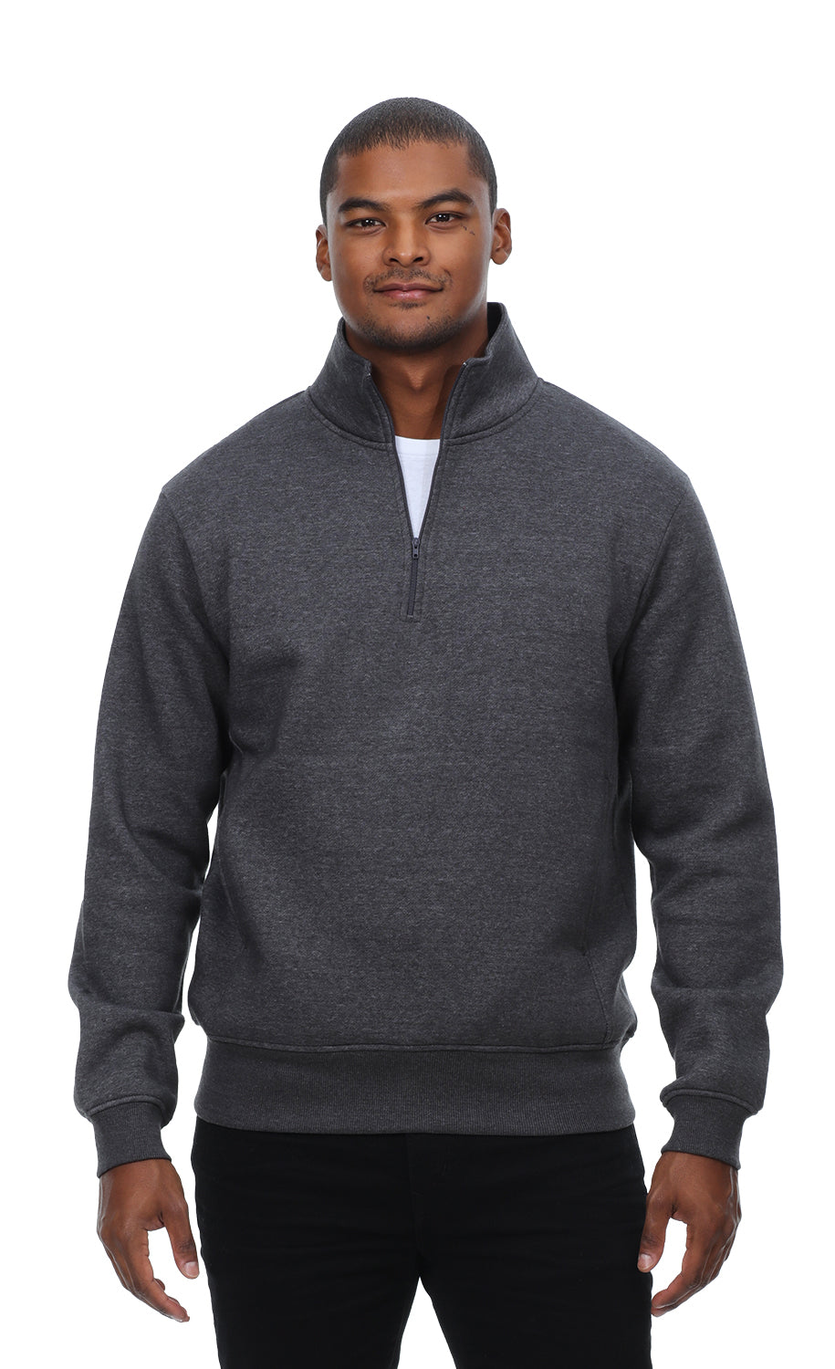 320Q • Ultimate Fleece 1/4 Zip Sweatshirt – Threadfast Apparel