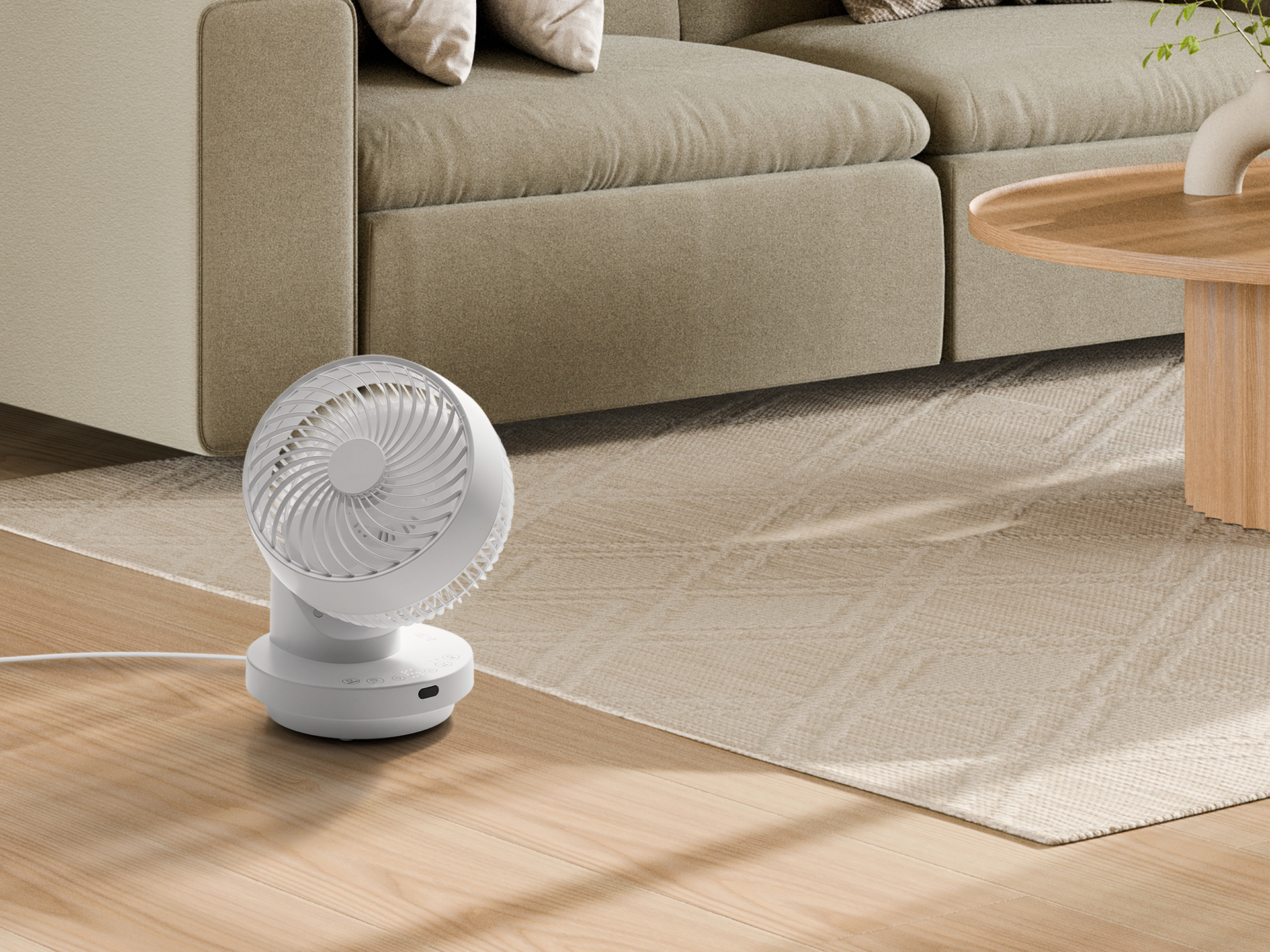 3D SWING DC TURBO CIRCULATOR（多機能3Dスイング DCターボ