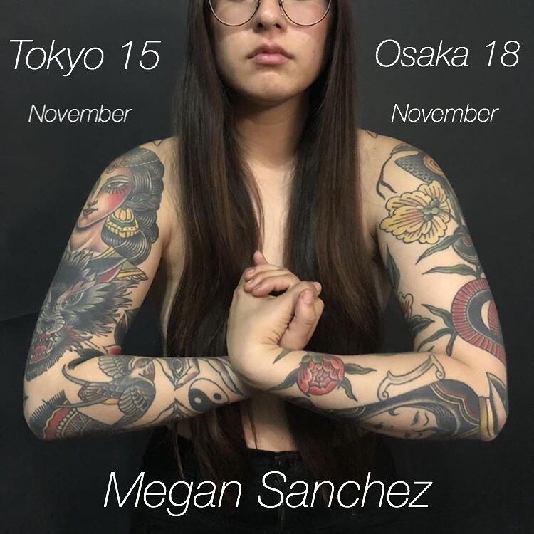 Megan Sanchez – November 2018 – 三巴彫 | スリータイズ タトゥー