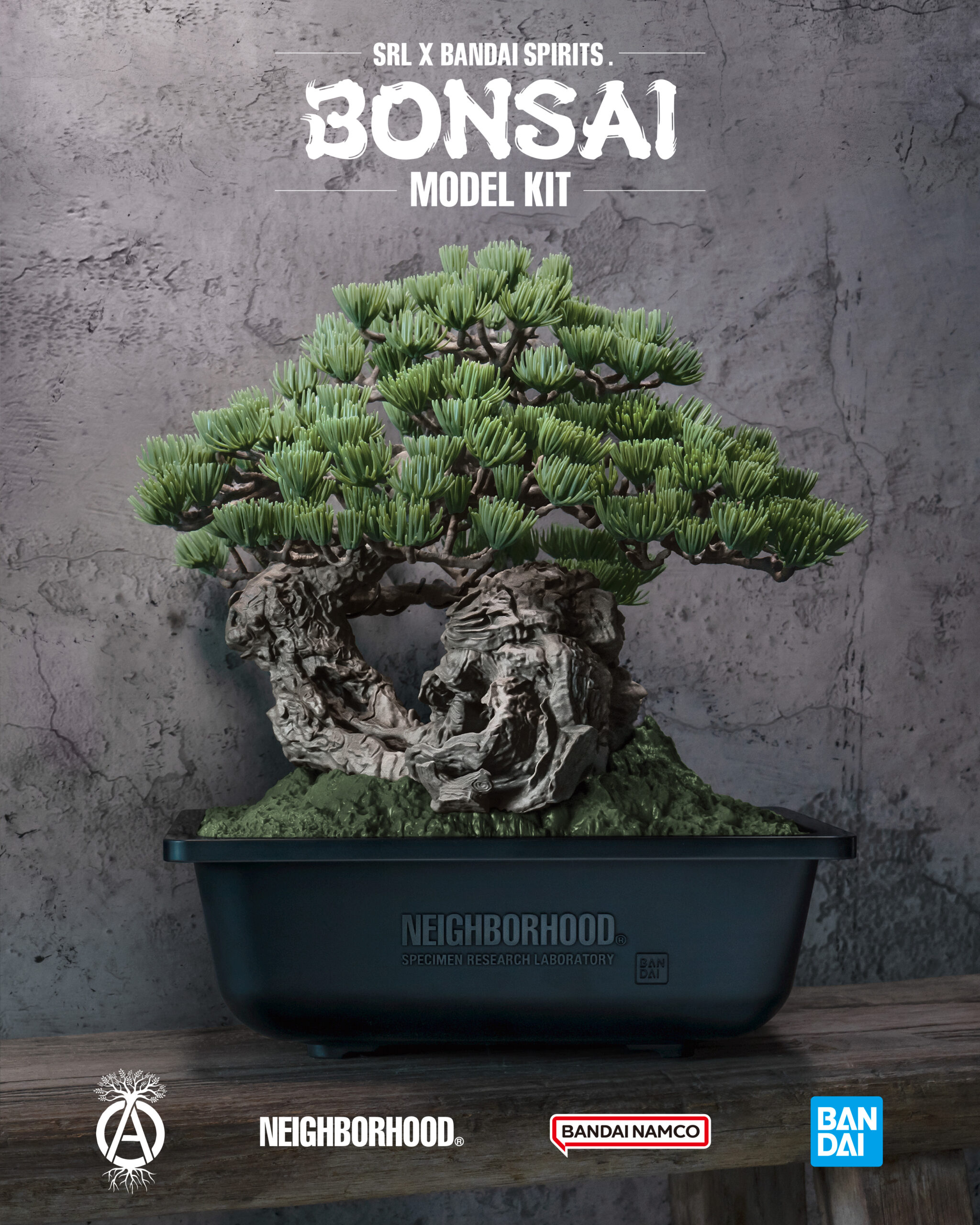 SRL X BANDAI SPIRITS . BONSAI MODEL KIT – 三巴彫 | スリータイズ