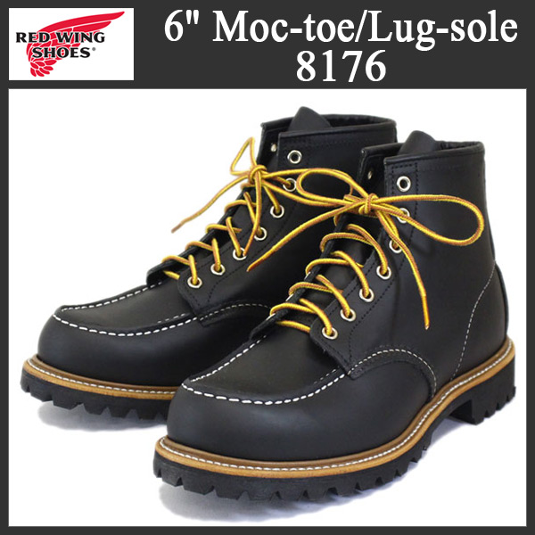 REDWING (レッドウィング) 8176 Classic Work 6inch Moc-toe/Lug-sole
