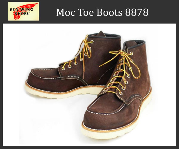 正規取扱店 RED WING(レッドウィング) 8878 6inch CLASSIC MOC TOE