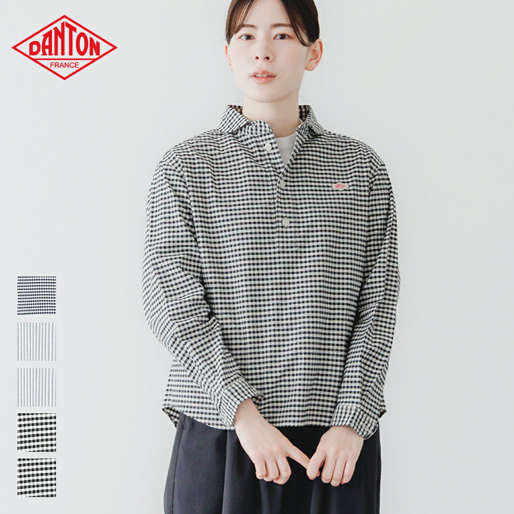 楽天市場】ダントン ギンガム チェック シャツ（袖の長さ長袖）の通販