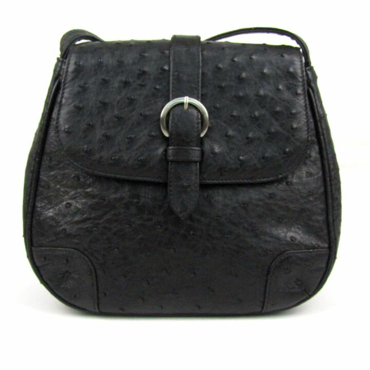 楽天市場】オーストリッチ バッグ 黒の通販