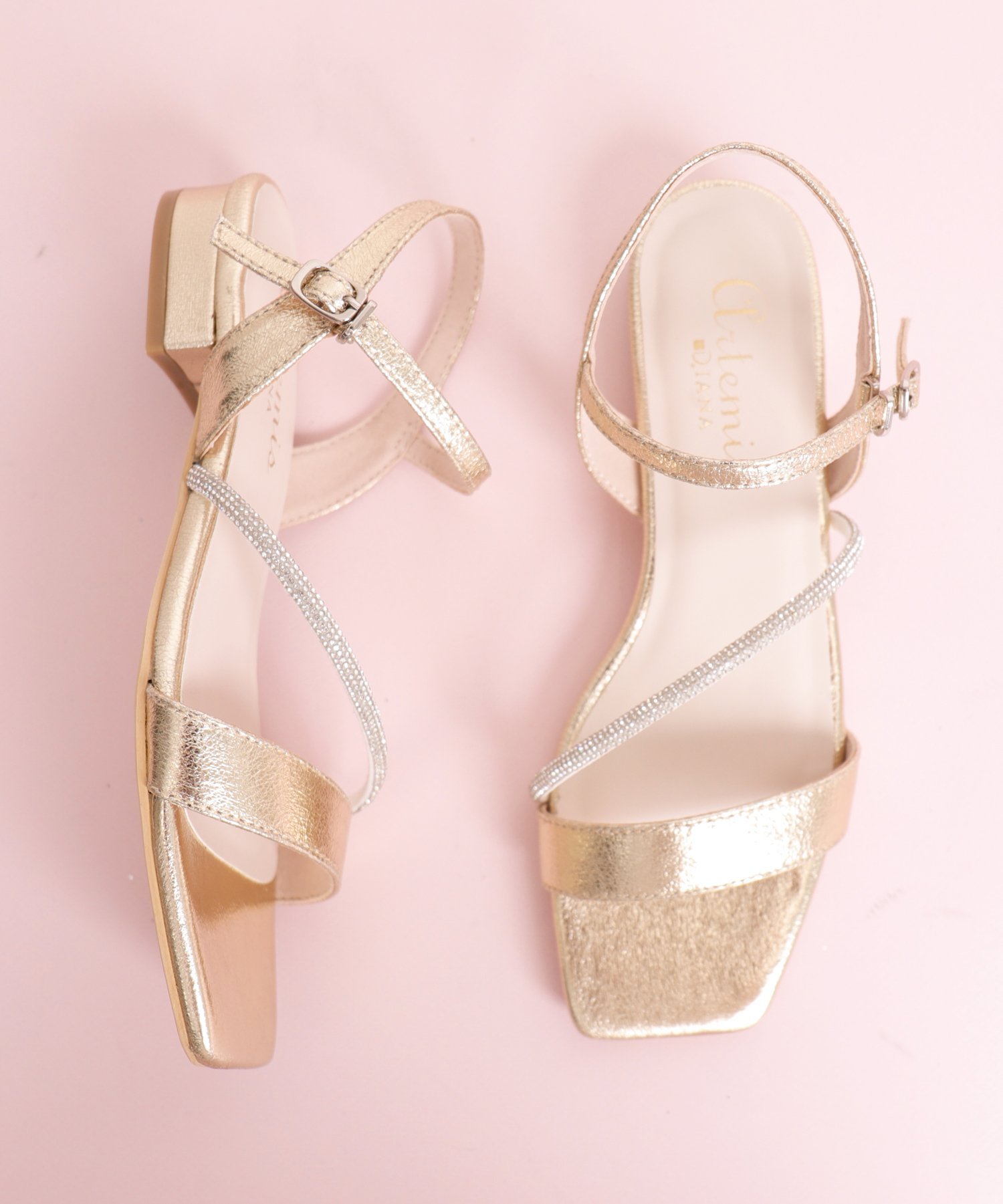 楽天市場】ダイアナ サンダル（カラーゴールド）の通販