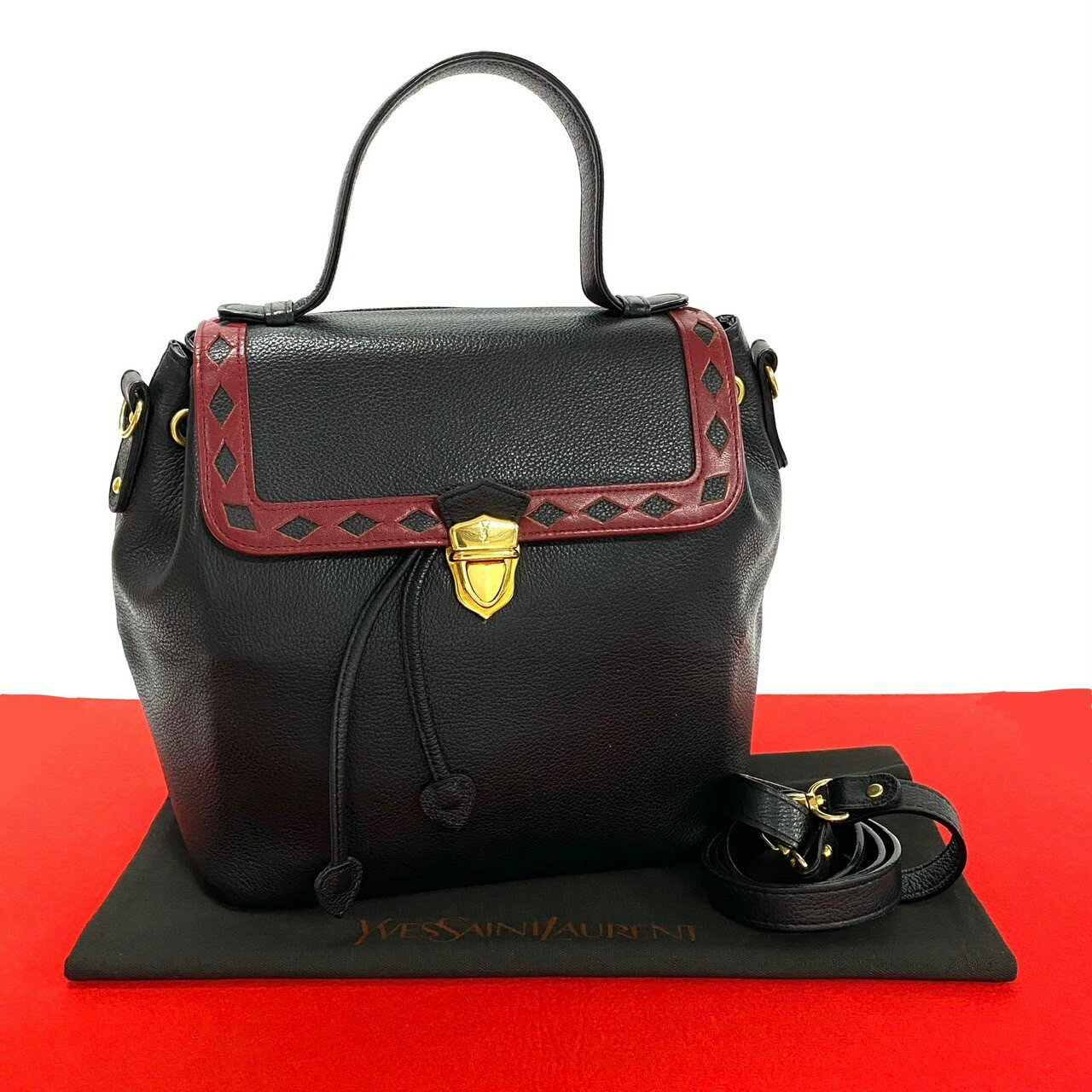 楽天市場】イヴサンローラン yvessaintlaurent ショルダーバッグ 黒