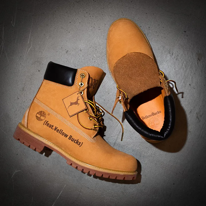 Timberlandとラッパー ¥ellow Bucksのコラボレーション