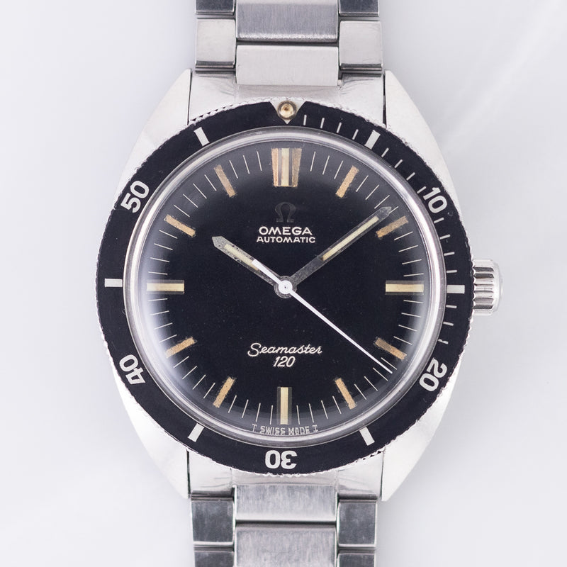 OMEGA Seamaster120 Ref.165.027 NO DATE Ref.1067 FLAT LINK BRACELET