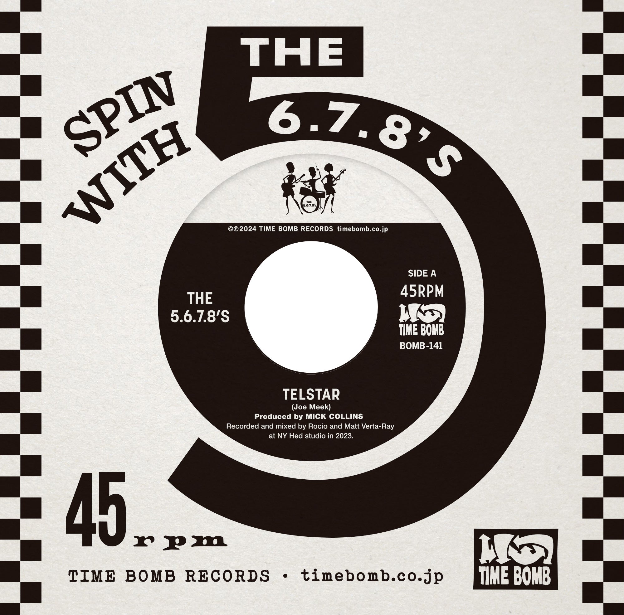 5.6.7.8'S , The (ザ・ファイブ・シックス・セブン・エイツ) - Telstar