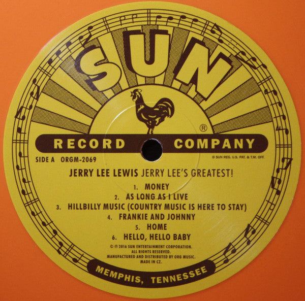 JERRY LEE LEWIS (ジェリー・リー・ルイス) - Jerry Lee's Greatest