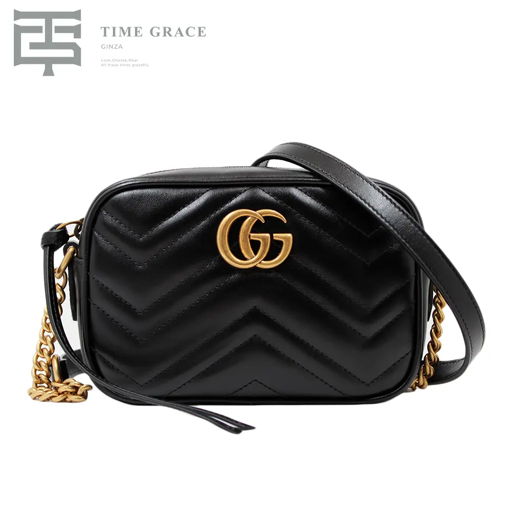 グッチ GGマーモント キルティング ミニバッグ 448065/ グッチ バッグ