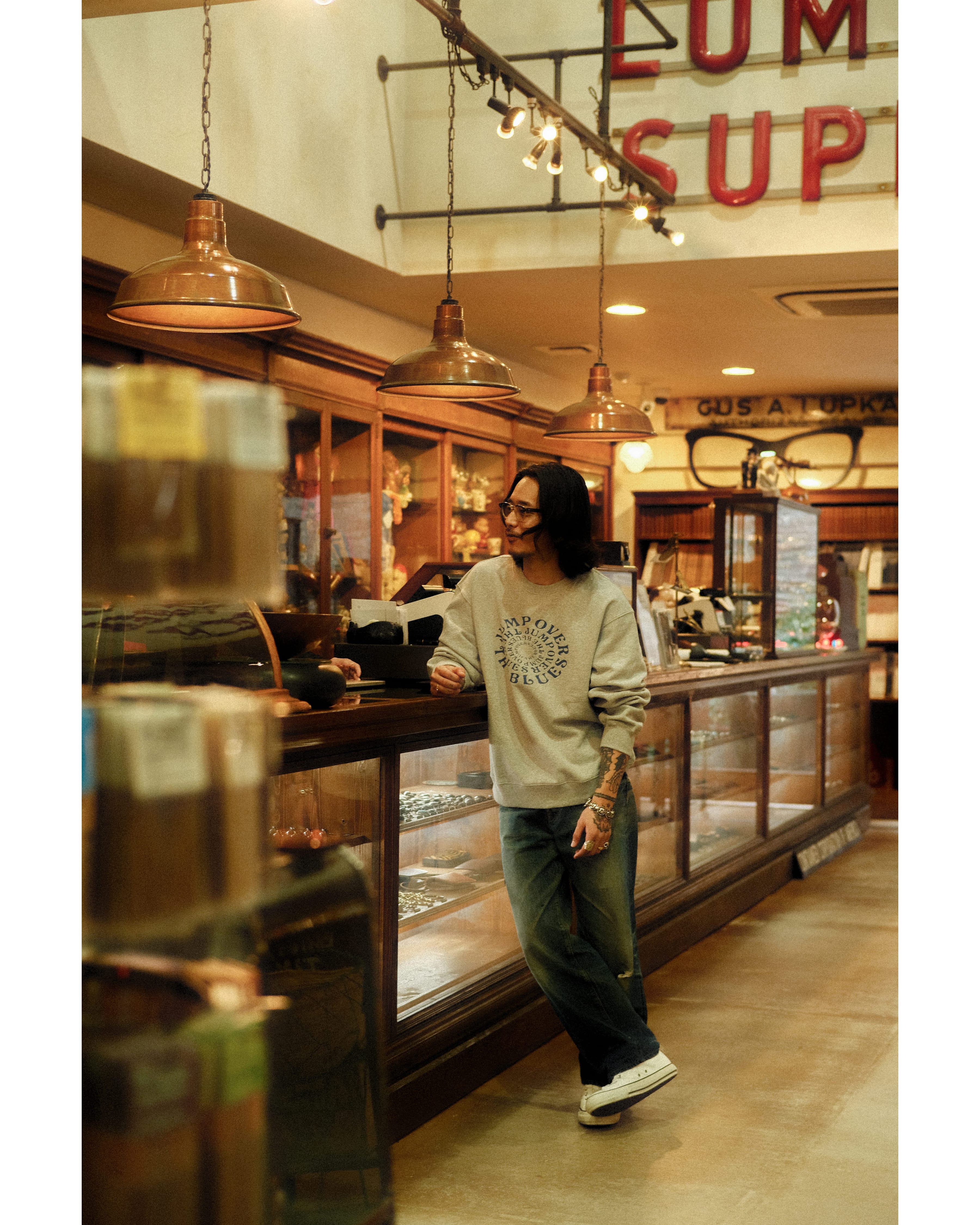 TATTOO STUDIO YAMADA × JOB314 CircleSweat – TIME AFTER TIME