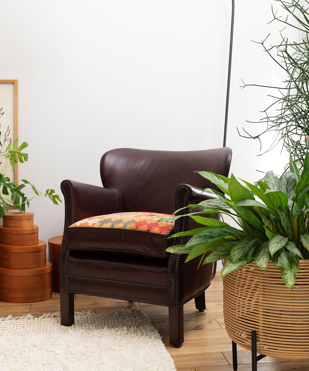 HALO（ハロー）PROFESSOR ARM CHAIR BIKERTAN レザー ソファ 一人掛け