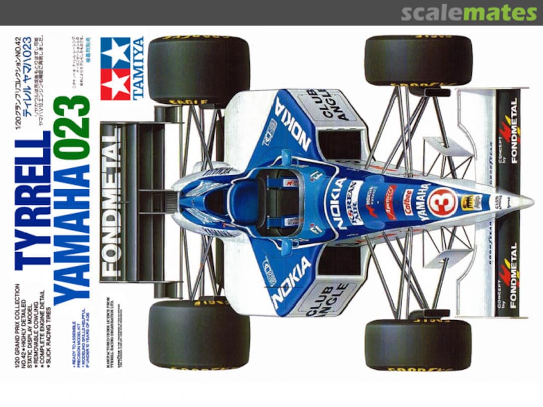 Tyrrell Yamaha 023 1:20 ⋆ Time Machine Hobby