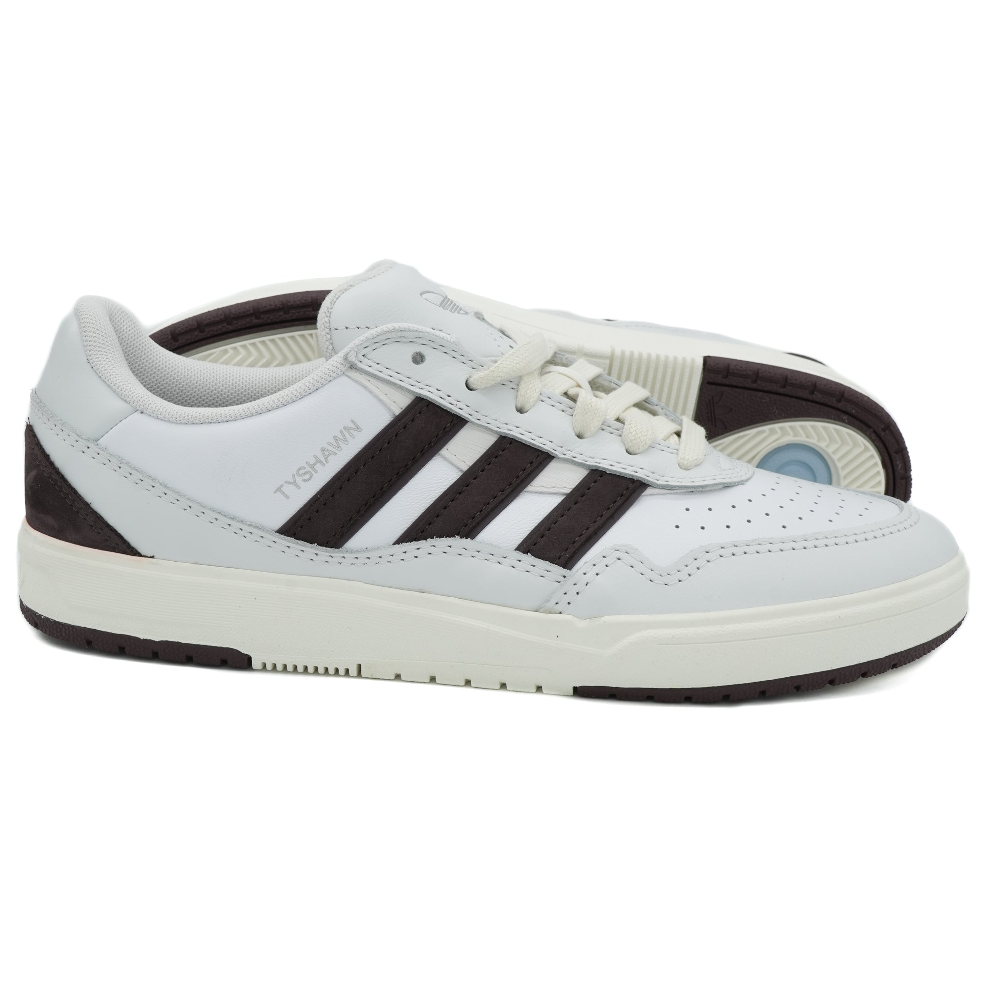 Adidas Tyshawn II x Zach Saraceno - Crystal White / Shadow Brown