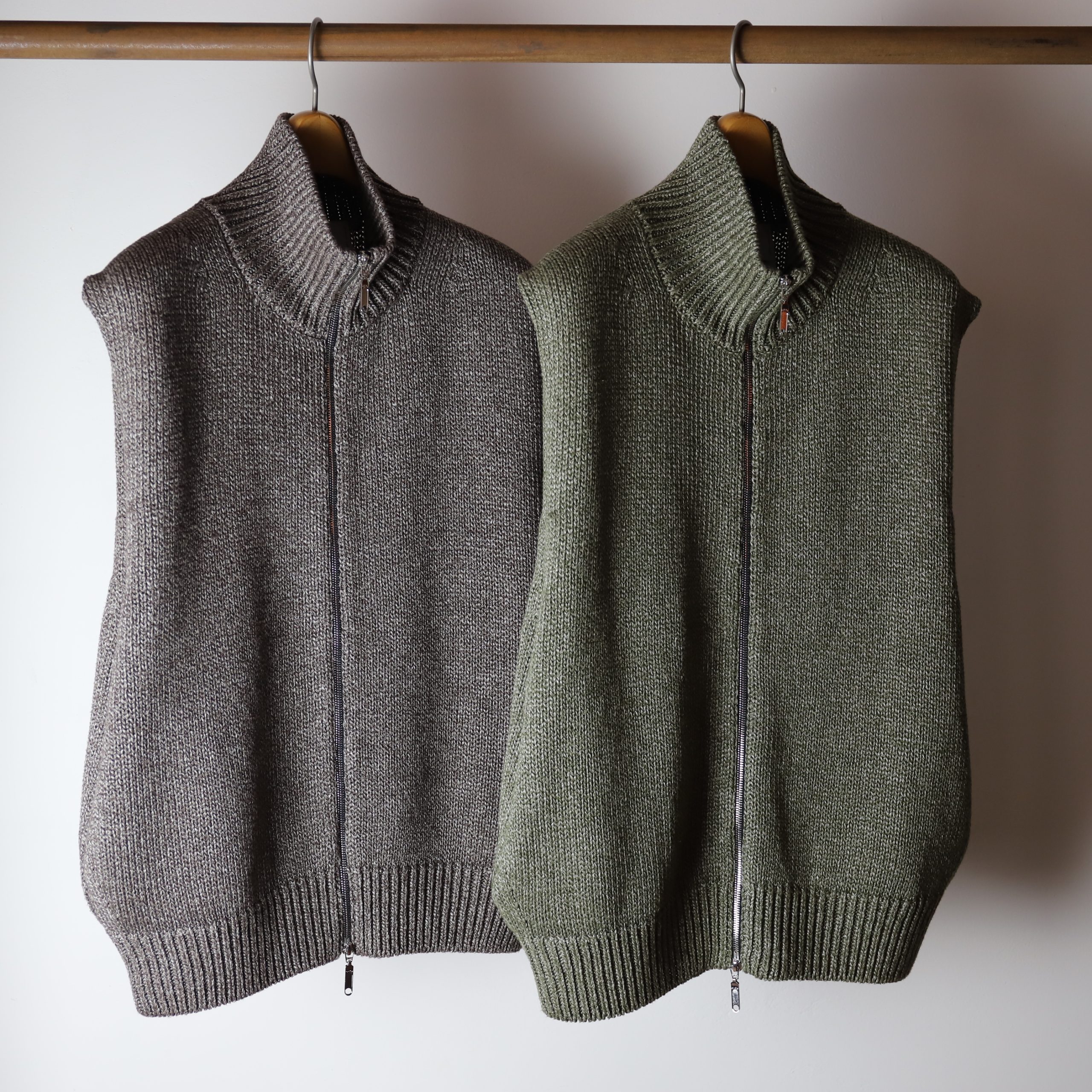 Olde H & Daughter / SILK LINEN VEST | TIBETAN MARKET