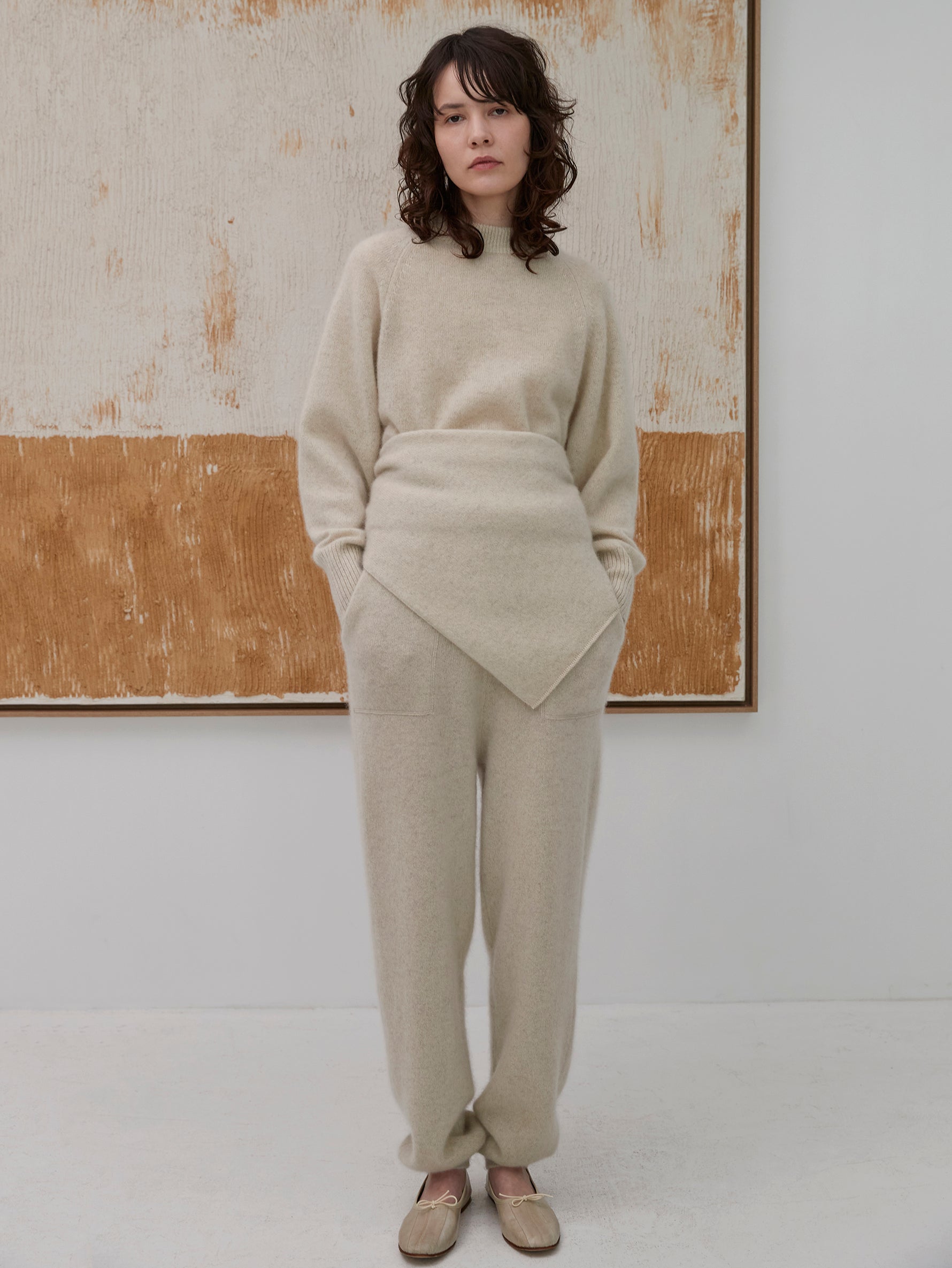 ヤクニットパンツ/TBDA-405