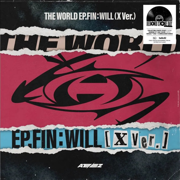 ATEEZ / THE WORLD EP.FIN : WILL - Limited Gatefold Exclusive Vinyl