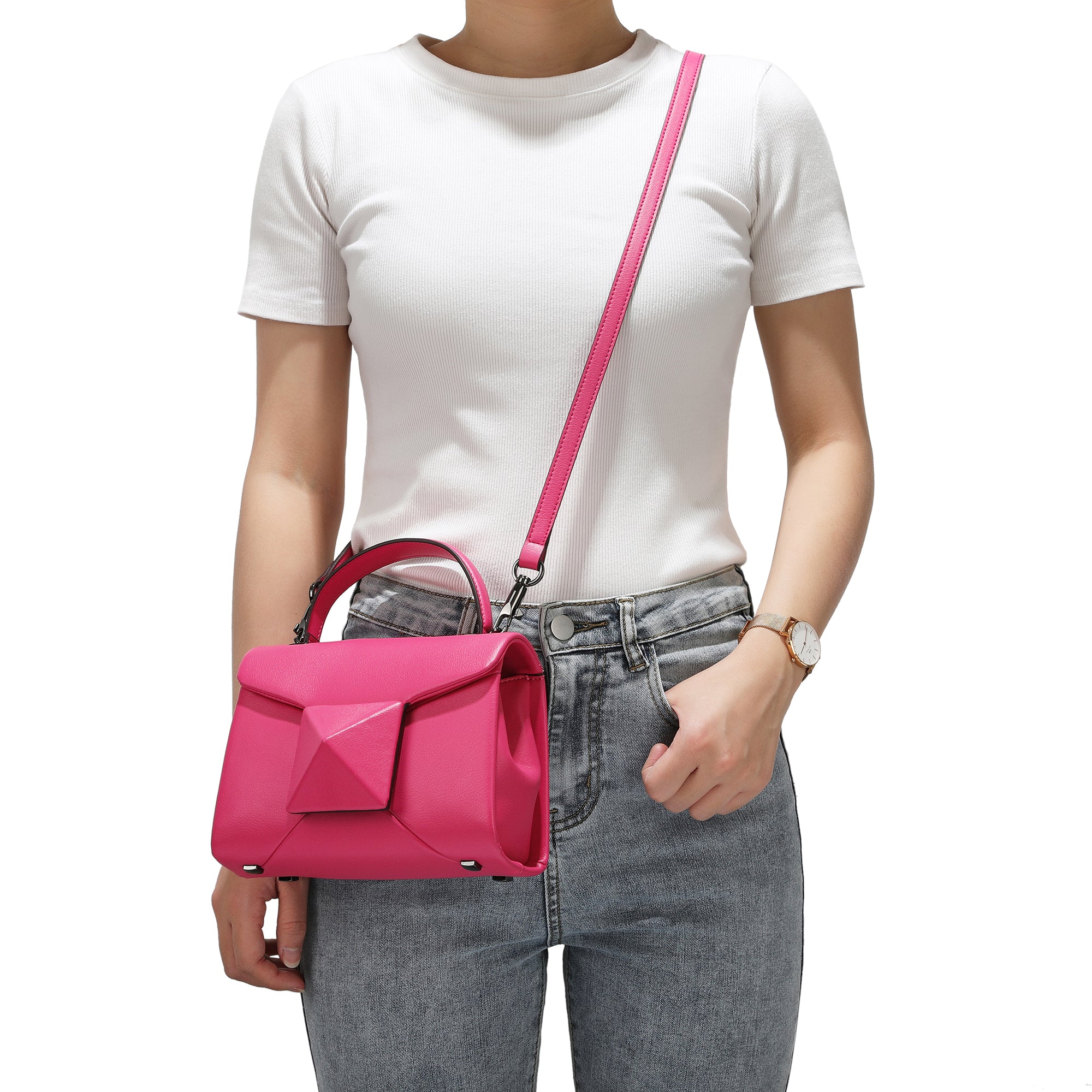Tiffany & Fred Full-Grain Soft Leather Top-Handle – Tiffany & Fred