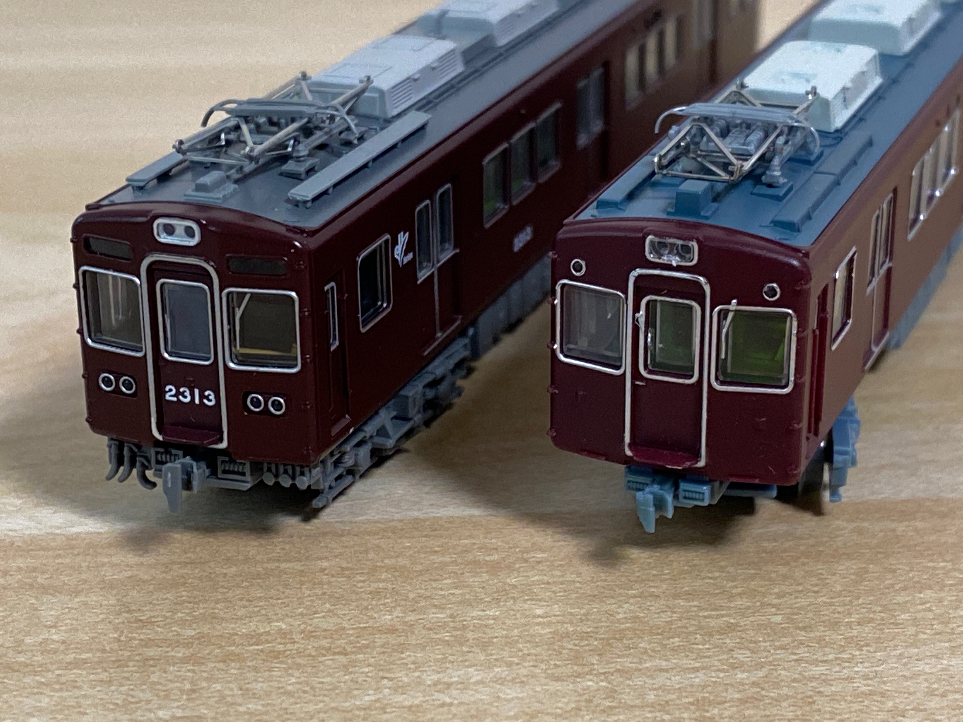 阪急2300系表示幕改造車（マイクロエース・N）A6821 京都線 2313編成