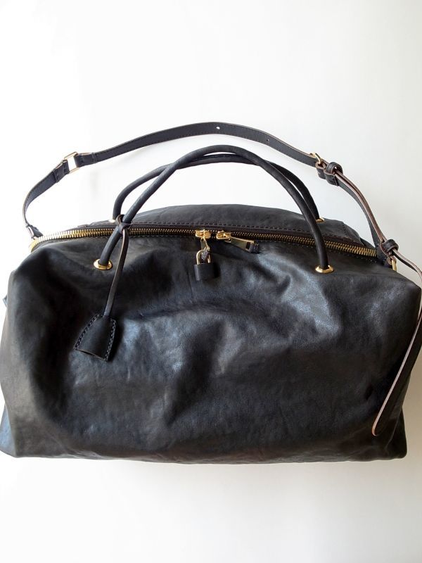 ebagos エバゴス ホースヌメシュリンクショルダーバッグ ビッグ - tity