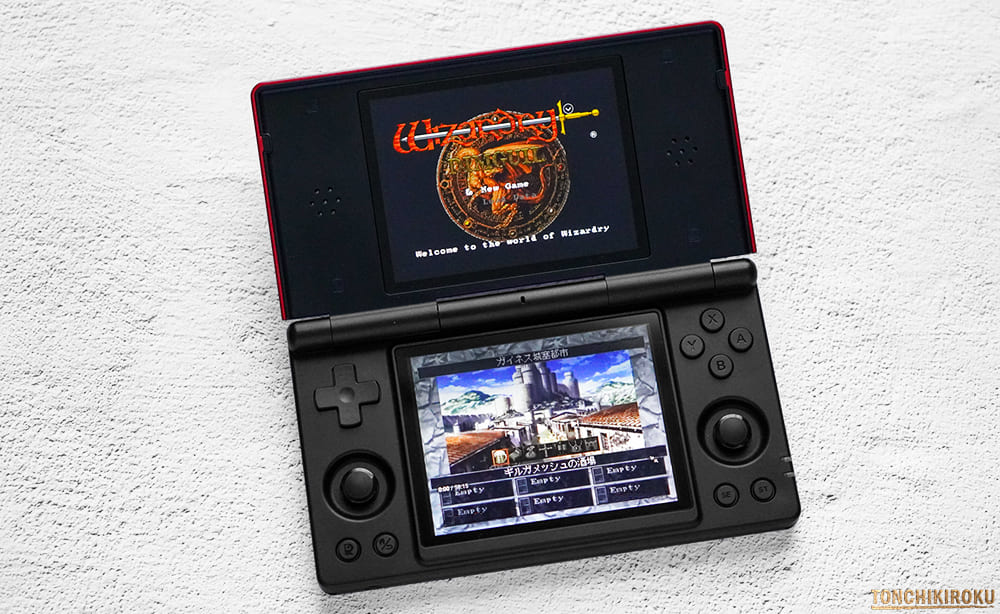 中華ゲーム機「ANBERNIC RG DS」レビュー｜1万円台の 2画面クラム