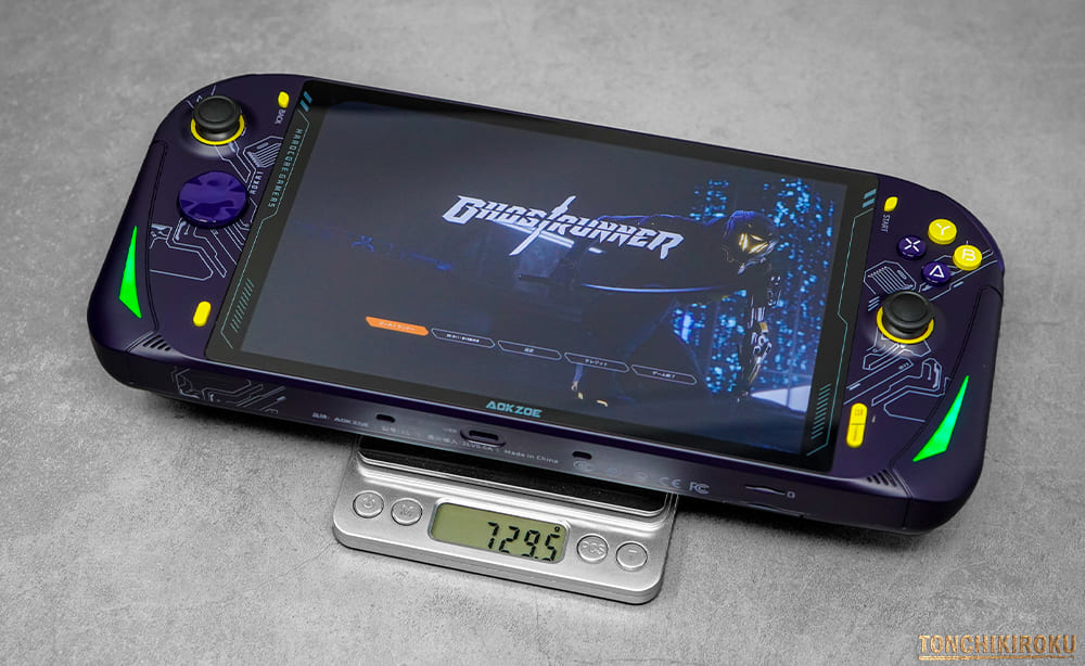 Windows携帯ゲーム機「AOKZOE A1」レビュー｜8インチ、AMD Ryzen7