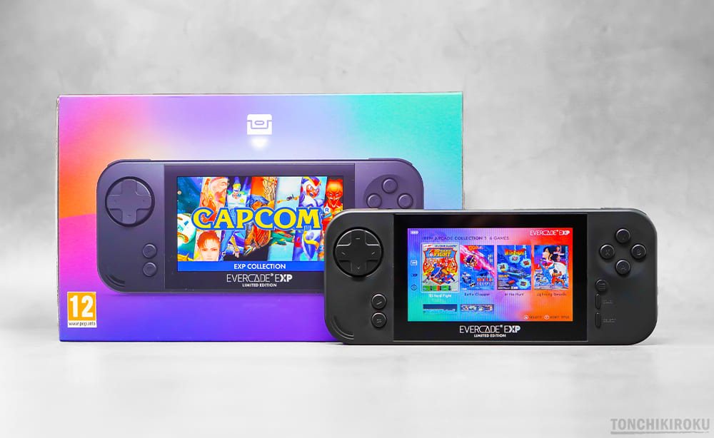 携帯型ゲーム機「Evercade EXP Black Limited Edition」レビュー｜5000