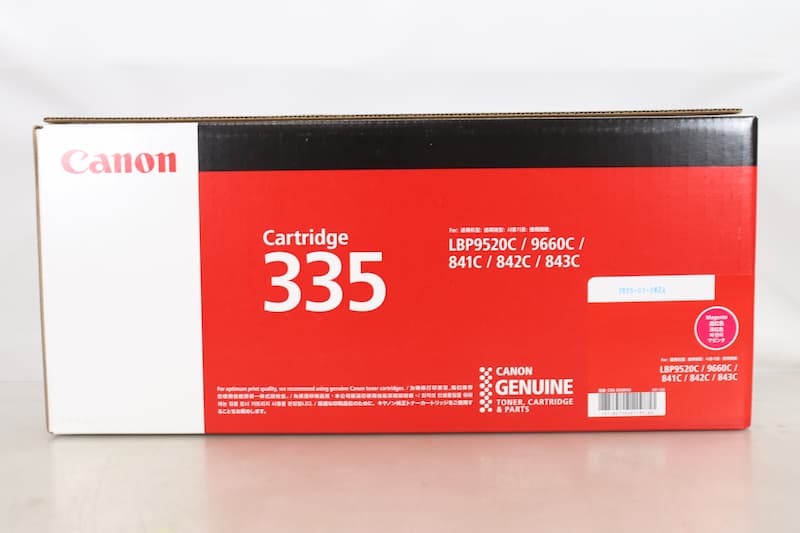 Canon Cartridge 335（CRG-335） 純正トナー｜スペック・対応機種