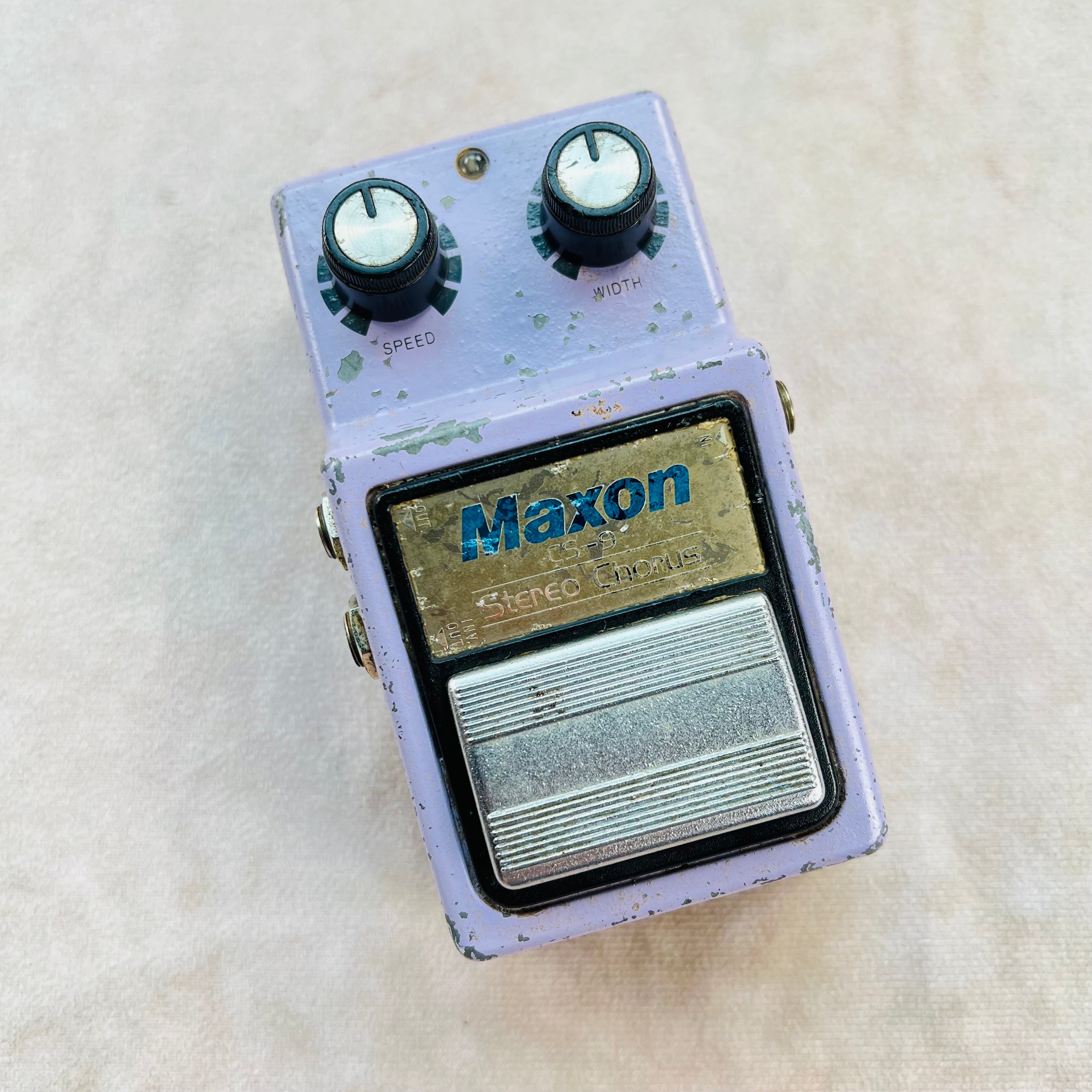 Maxon CS-9 Stereo Chorus 1980s - Purple | Tone Wolf