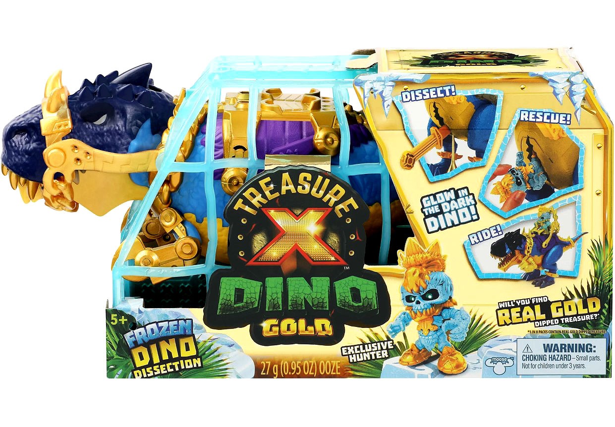Treasure X Dino Gold FROZEN Dino Dissection Set [T-Rex] | eBay