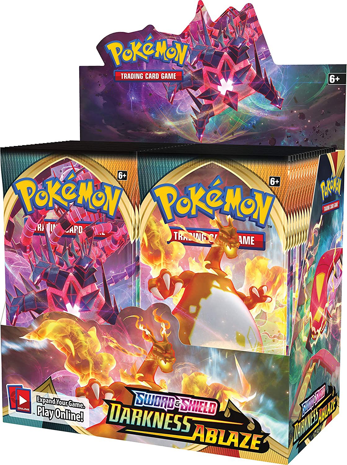 Pokemon TCG Sword & Shield Darkness Ablaze Booster Box [36 Packs