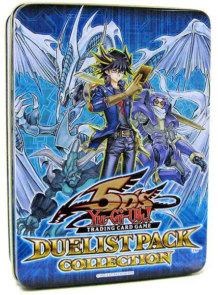 YuGiOh YuGiOh 5Ds 2009 Duelist Pack Tin Set Blue Konami - ToyWiz