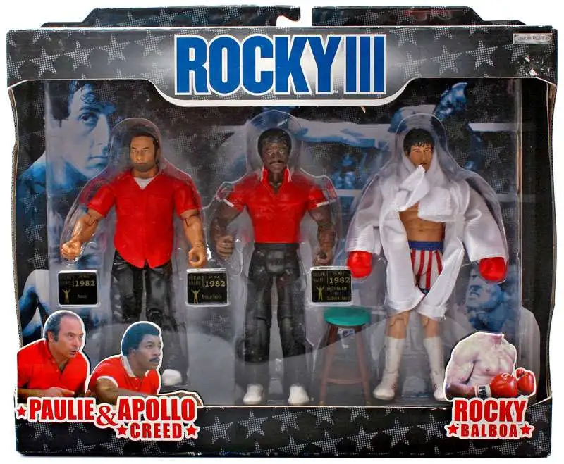 Rocky III Rockys Corner Clubber Lang Fight Exclusive Action Figure