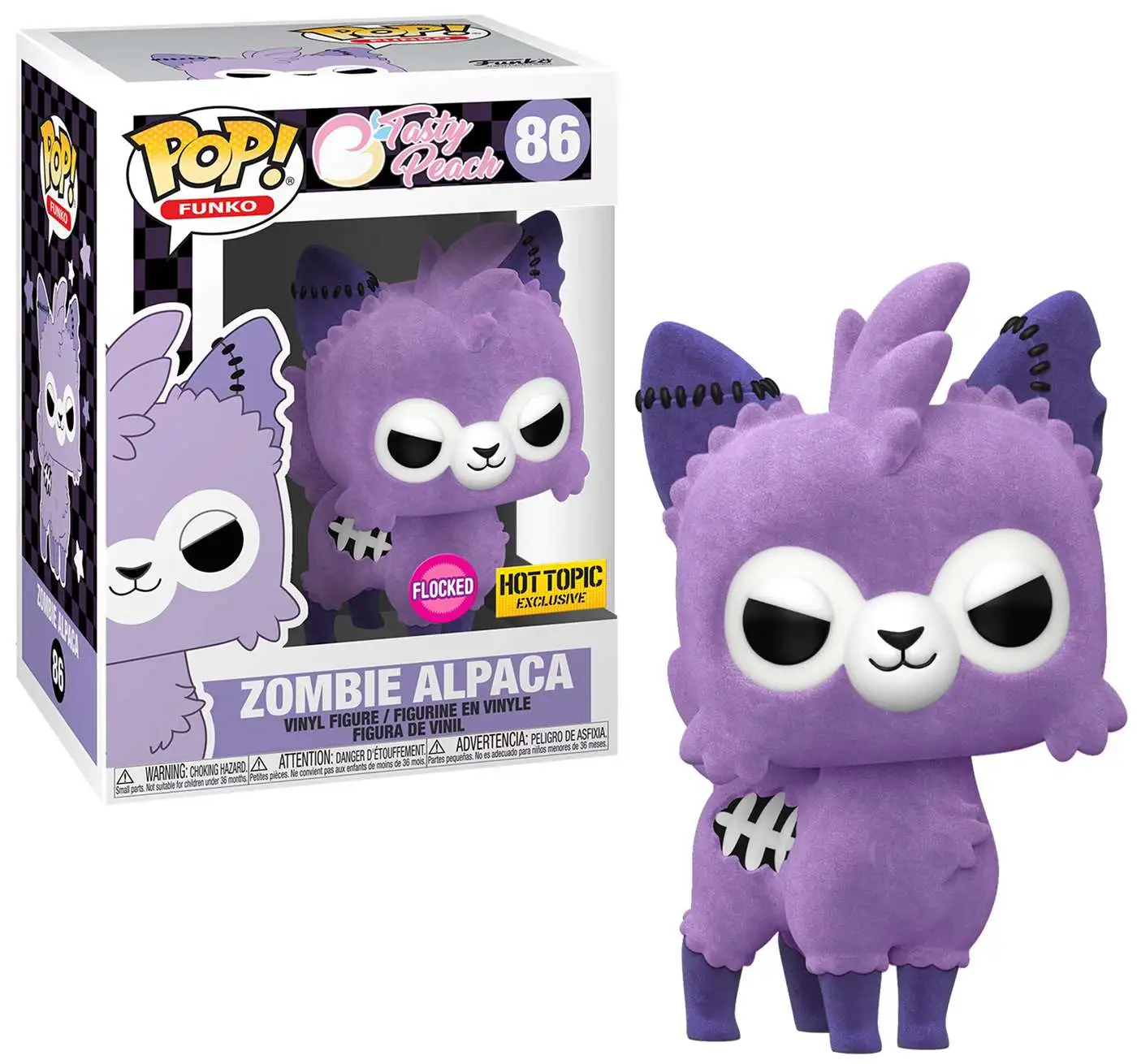 Funko Tasty Peach POP Funko Zombie Alpaca Exclusive Vinyl Figure