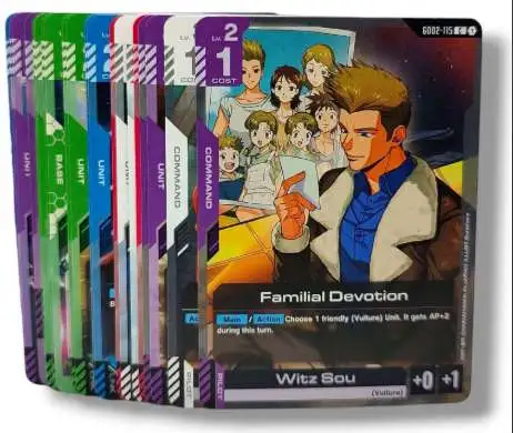 Gundam Trading Card Game Dual Impact CommonUncommon Lot of 50